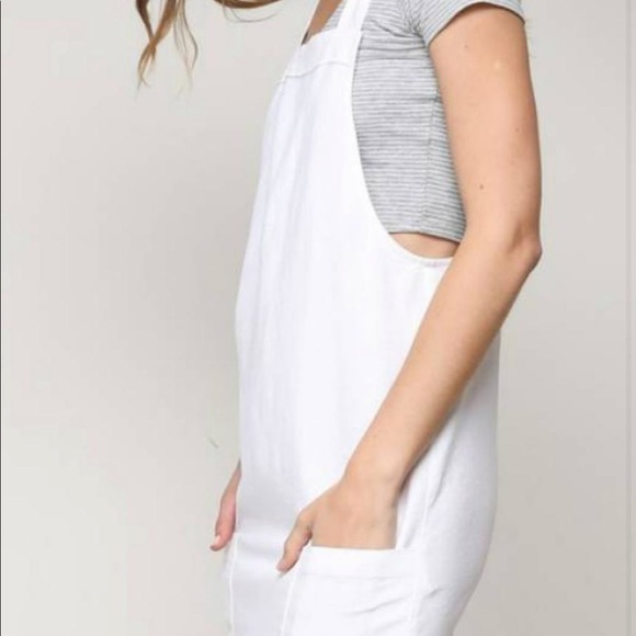 Blue blush overall dress - Picture 3 of 7